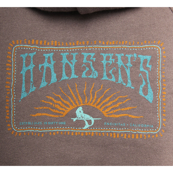 Hansen Womens Sweatshirt Jimmy Jon Cropped Hoody