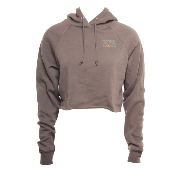 Hansen Womens Sweatshirt Jimmy Jon Cropped Hoody