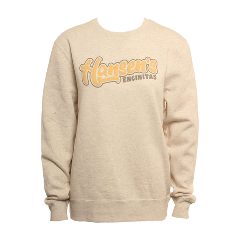 Hansen Womens Sweatshirt Offset Crew