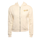 Hansen Womens Sweatshirt Offset Puff Zip Hoodie