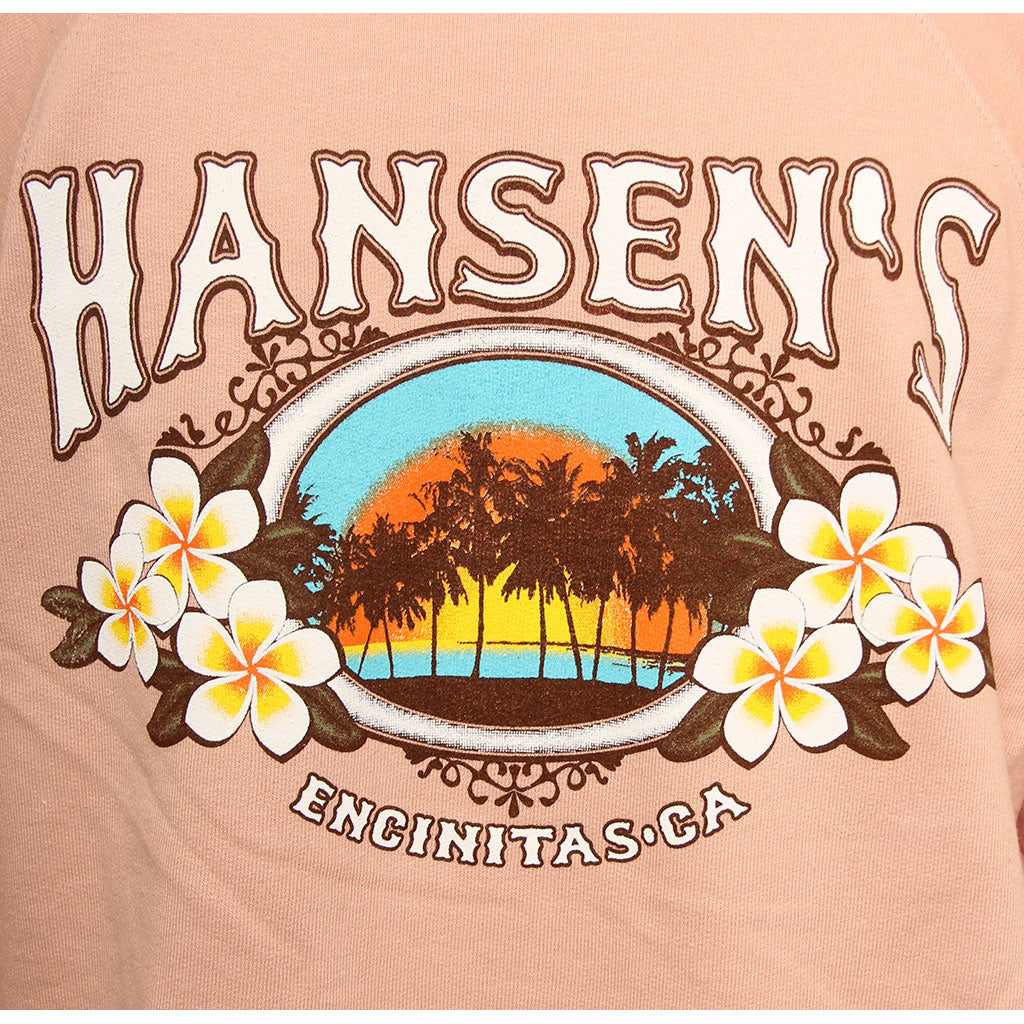 Hansen Womens Sweatshirt Paradise Palms