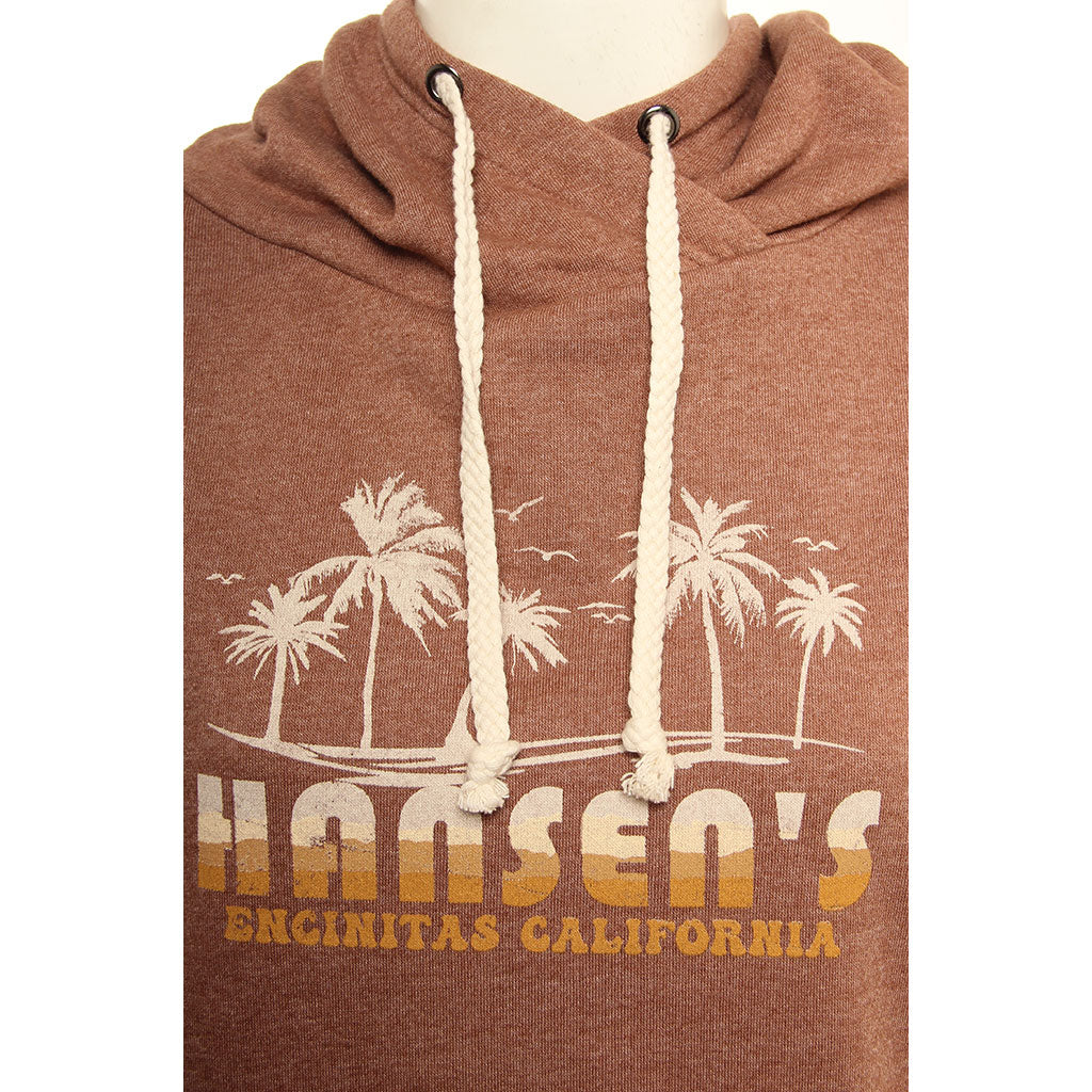 Hansen Womens Sweatshirt Rooney Pullover Crossneck Hoodie
