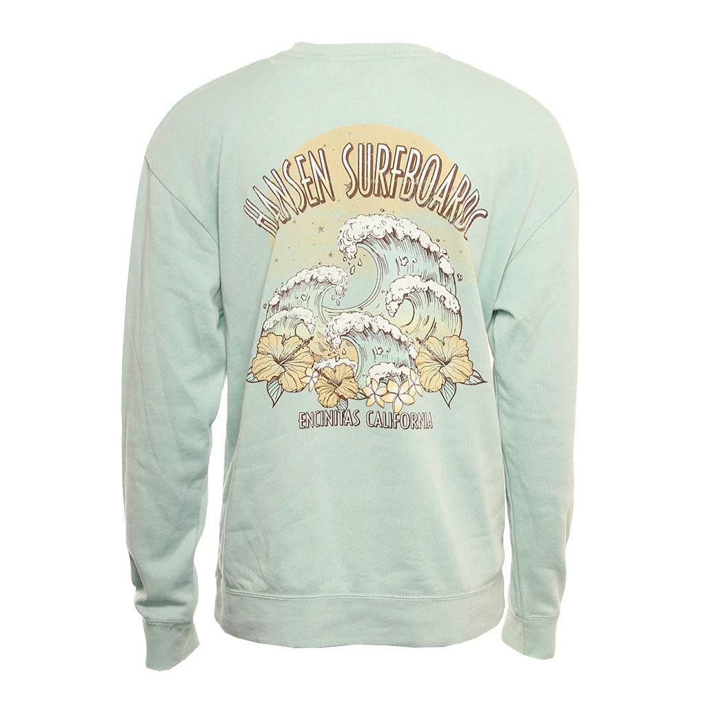 Hansen Womens Sweatshirt Turn Around Crew