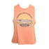 Hansen Womens Tank Top Flower Power