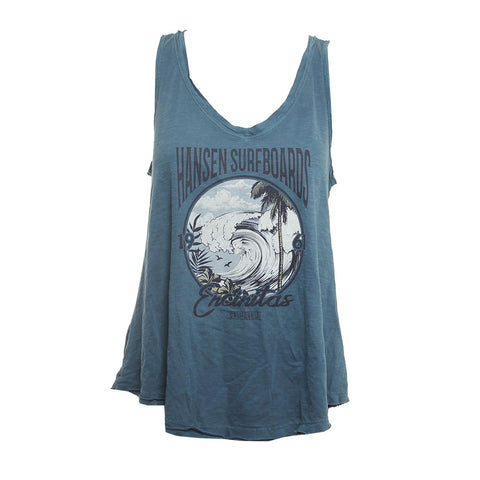 Hansen Womens Tank Top Force Of Nature