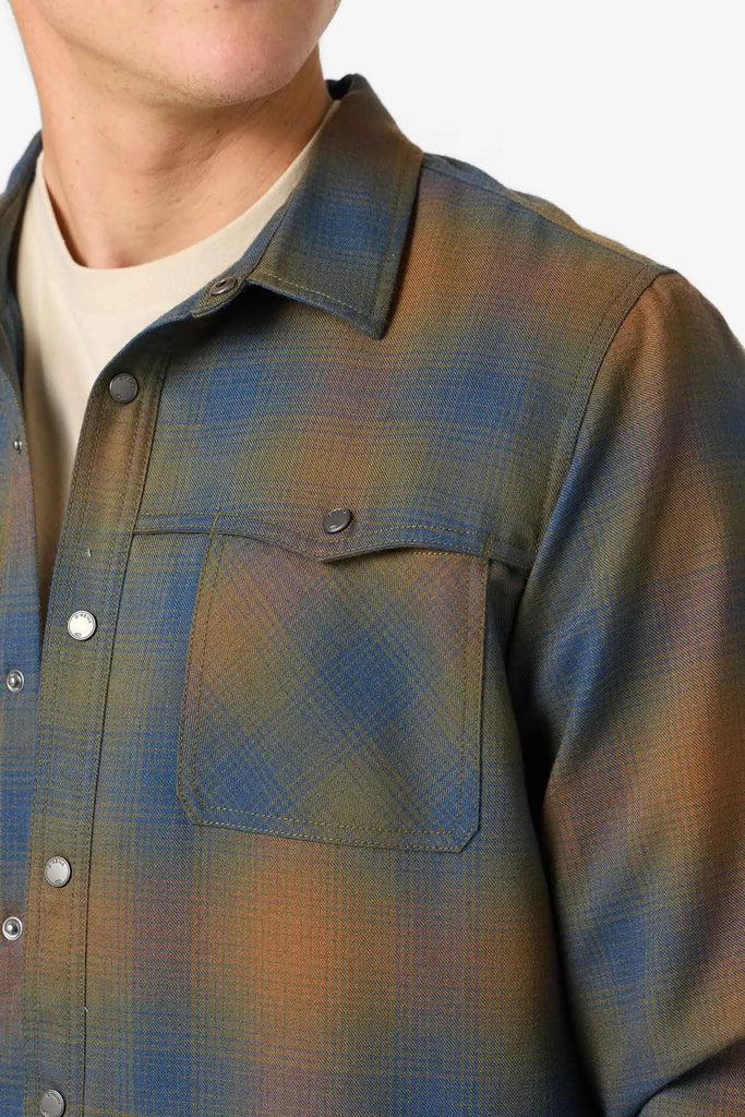 Oneill Mens Jacket Ranchero Plaid Western