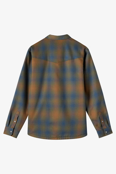 Oneill Mens Jacket Ranchero Plaid Western