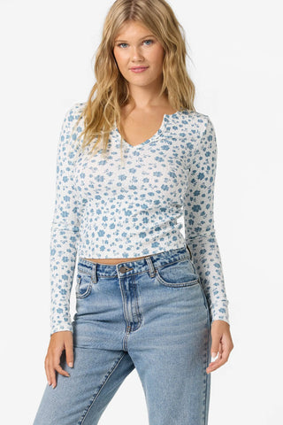 Oneill Womens Shirt Gaia Primrose Long Sleeve Top
