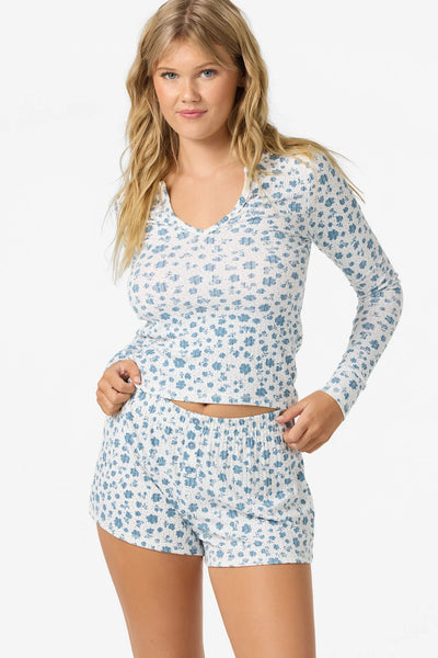 Oneill Womens Shorts Gaia Primrose Lounge Shorts