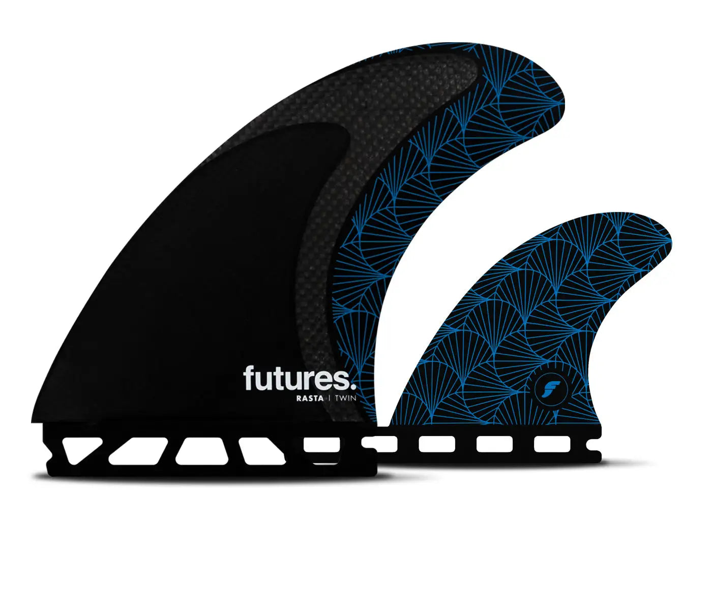 Futures Surfboard Fins Rasta Twin+1