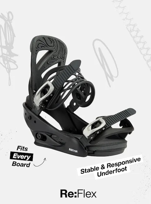 Burton Mens Snowboard Bindings Genesis Re:Flex