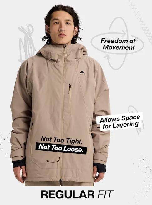 Burton Mens Snow Jacket Reserve GORE-TEX 2L