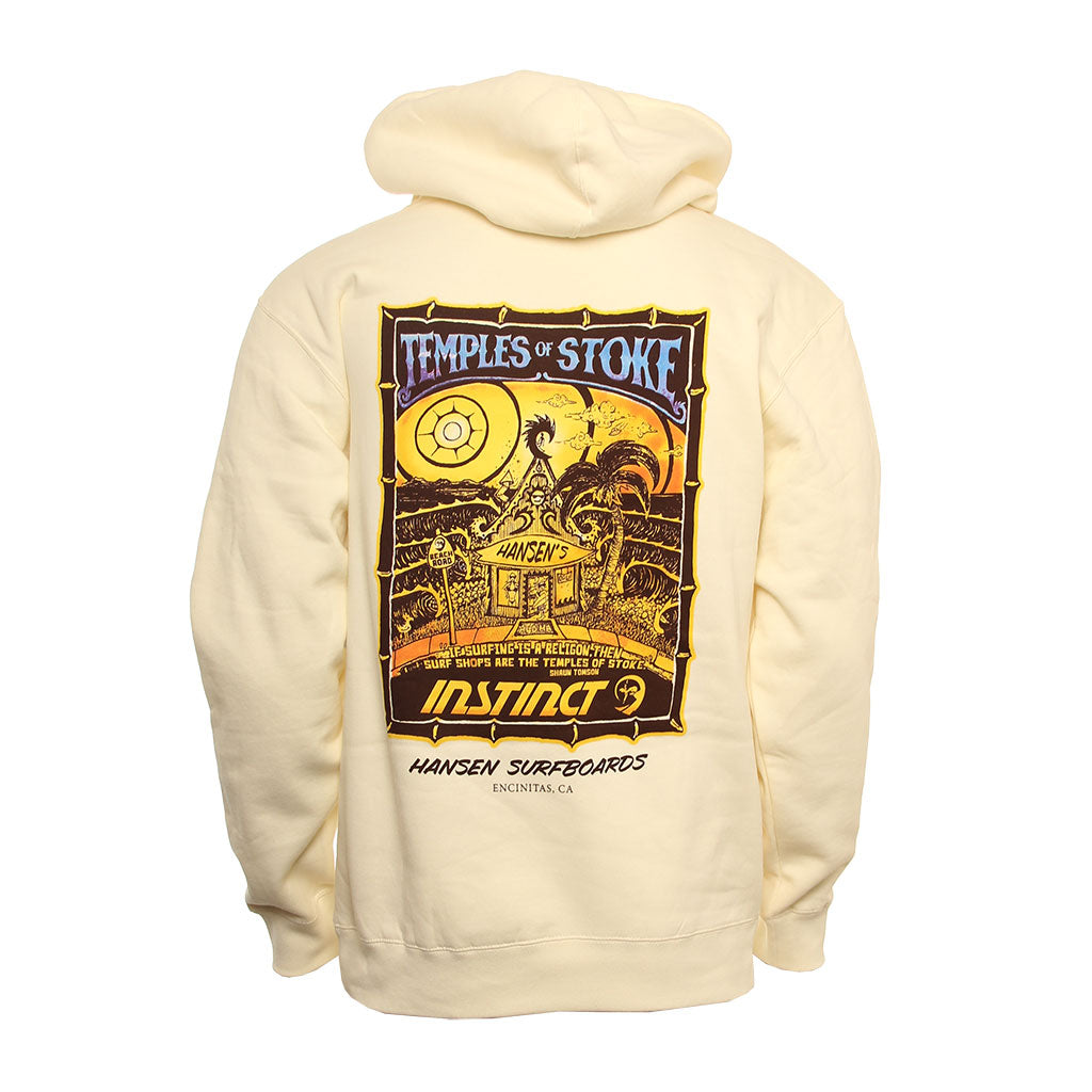 Instinct Mens Sweatshirt Hansens Temples Of Stoke
