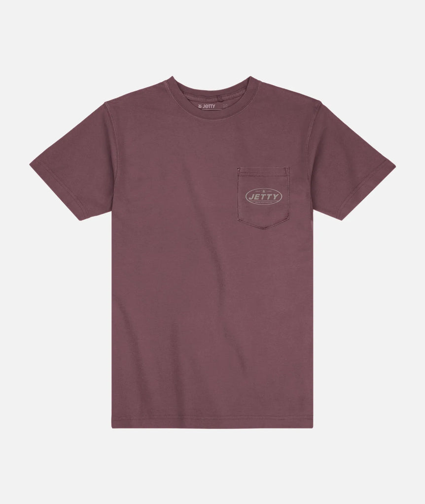 Jetty Mens Shirt Throwback Pocket Tee