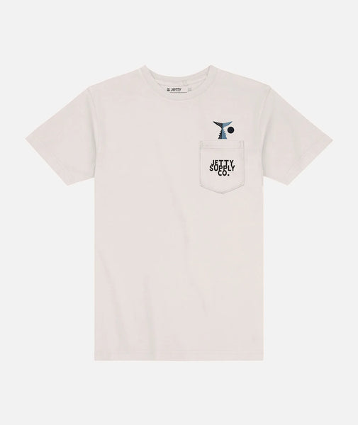 Jetty Mens Shirt Beach Tuna Pocket