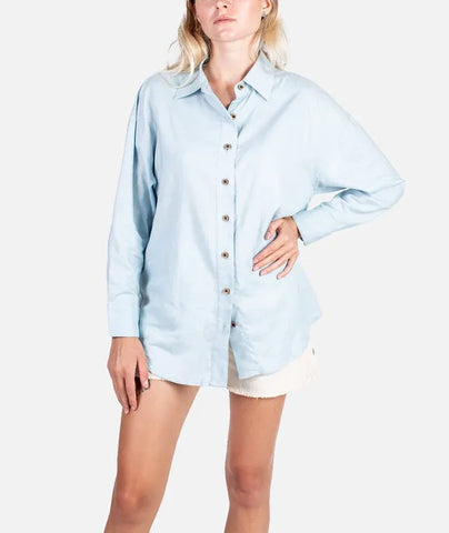 Jetty Womens Shirt Atlantis