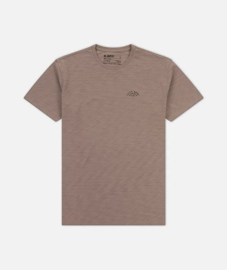 Jetty Mens Shirt Sedge Premium Slub