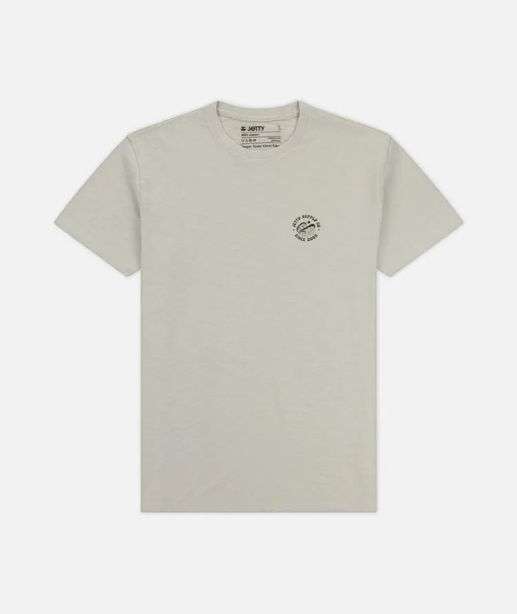 Jetty Mens Shirt Sedge Premium Slub