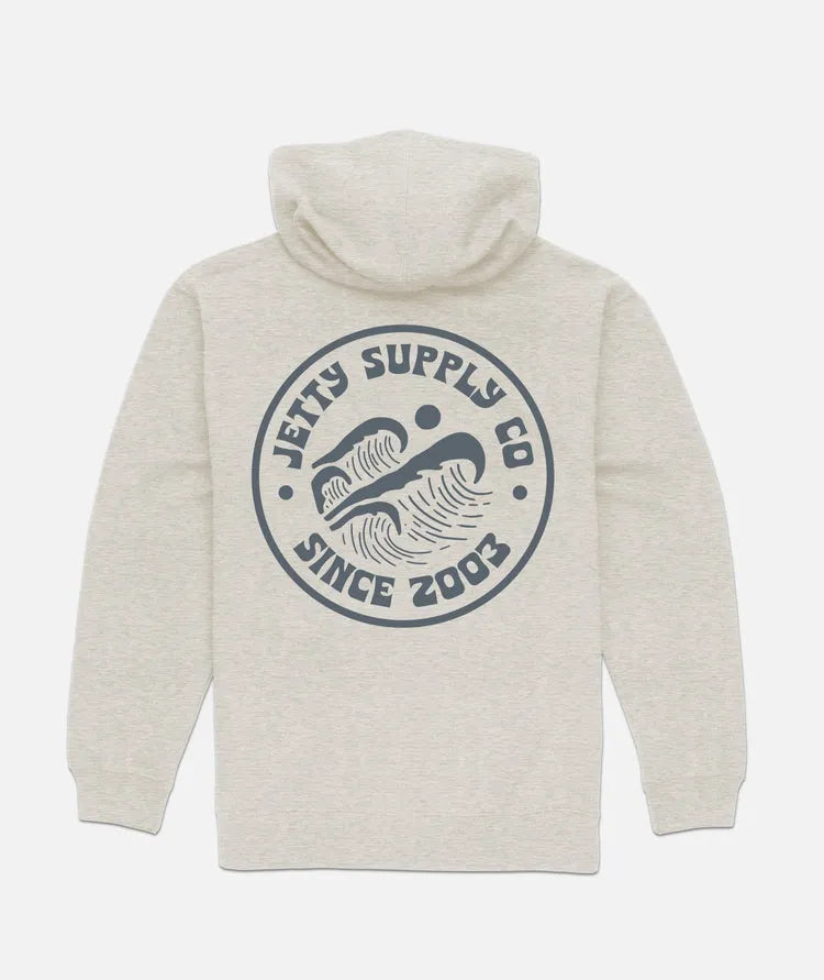 Jetty Mens Sweatshirt Wavetop Zippy