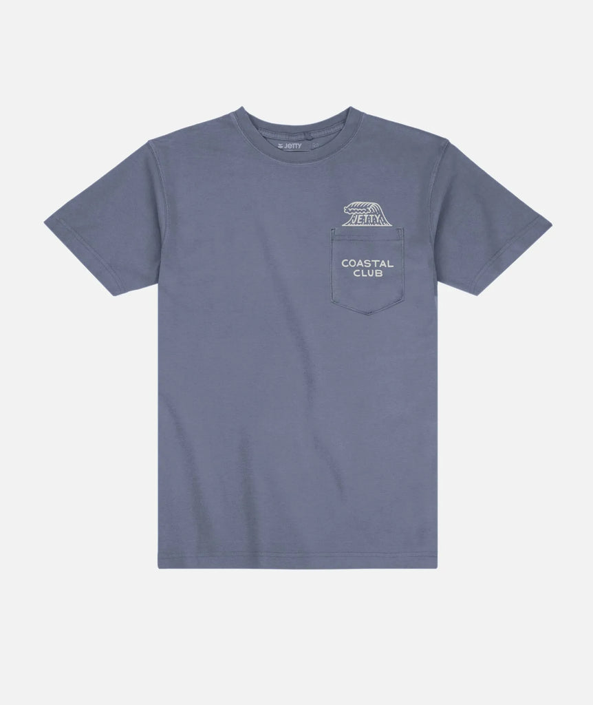 Jetty Mens Shirt Coastal Club Pocket