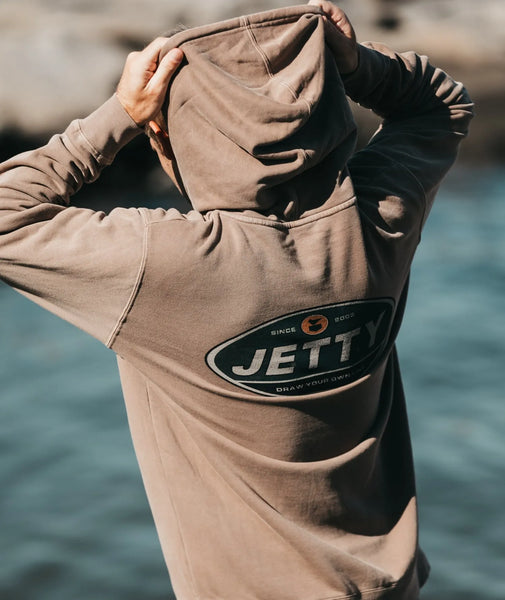 Jetty Mens Sweatshirt Throwback Hoodie