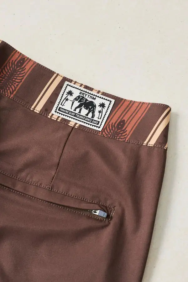 Rhythm Mens Boardshorts Propagate Trunk Earth