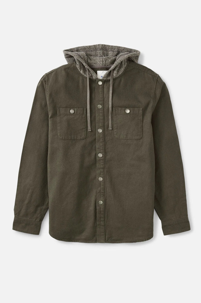 Katin Mens Shirt Harold Hooded Flannel