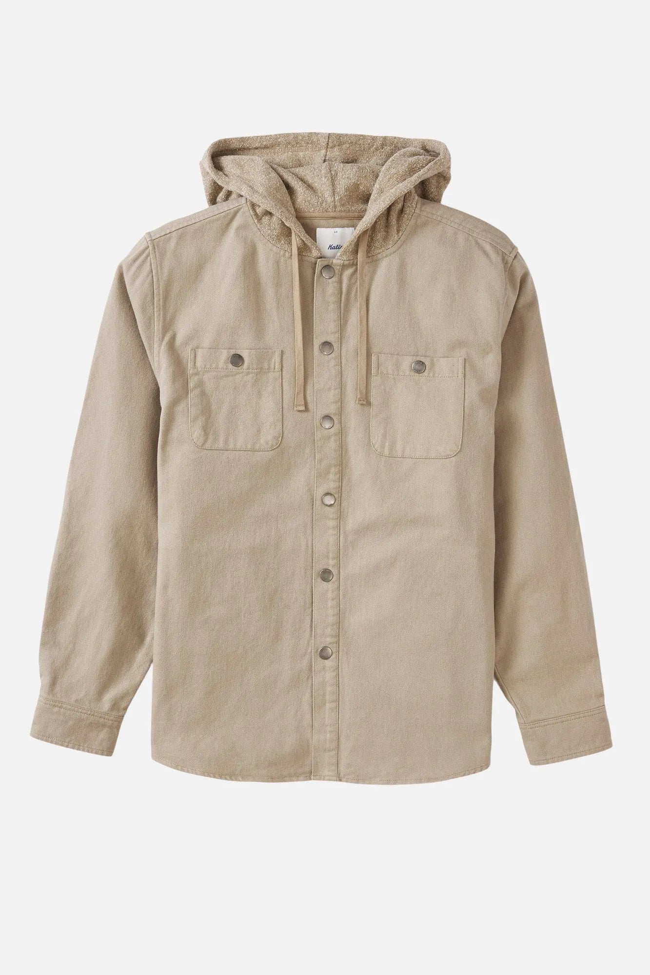 Katin Mens Shirt Harold Hooded Flannel