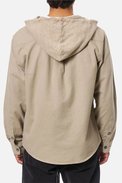 Katin Mens Shirt Harold Hooded Flannel