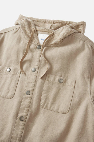 Katin Mens Shirt Harold Hooded Flannel