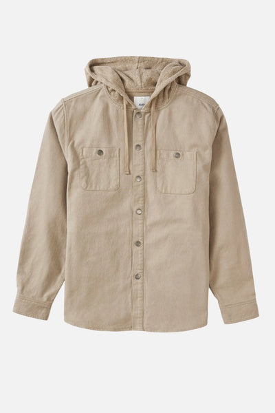 Katin Mens Shirt Harold Hooded Flannel