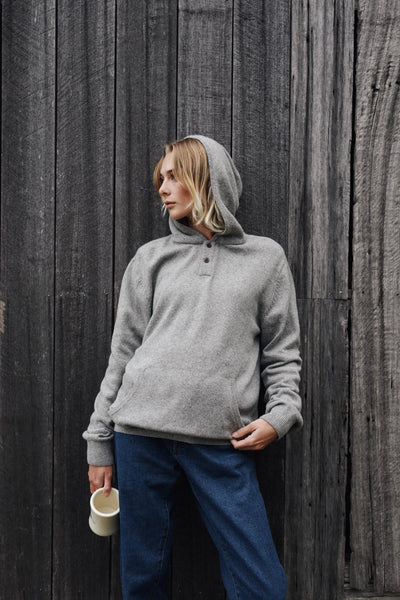 Katin Mens Sweater Hayes Hooded Henley