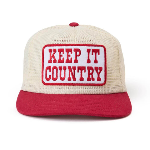 Seager Hat Keep It Country All Mesh Snapback