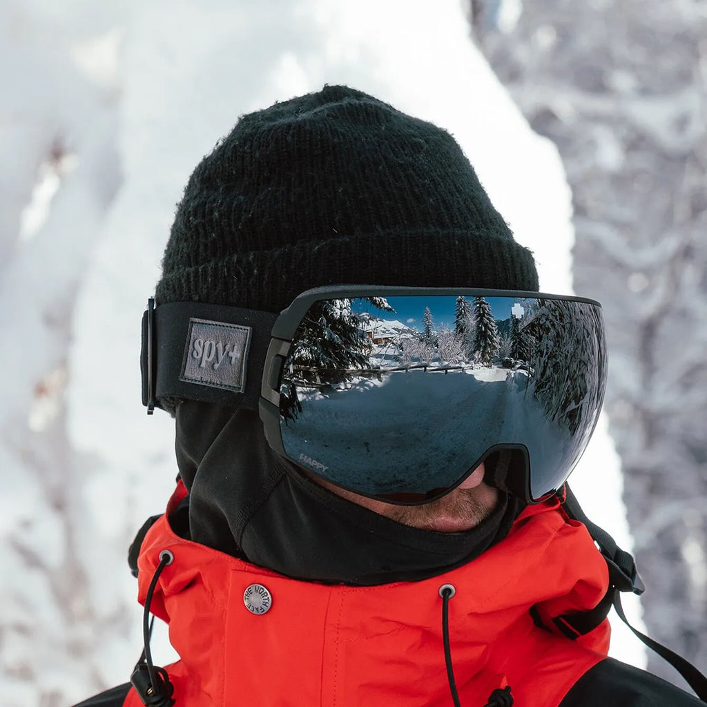 All black snowboard goggles sales