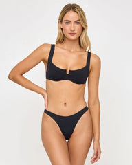 L*Space Womens Bikini Top Mako