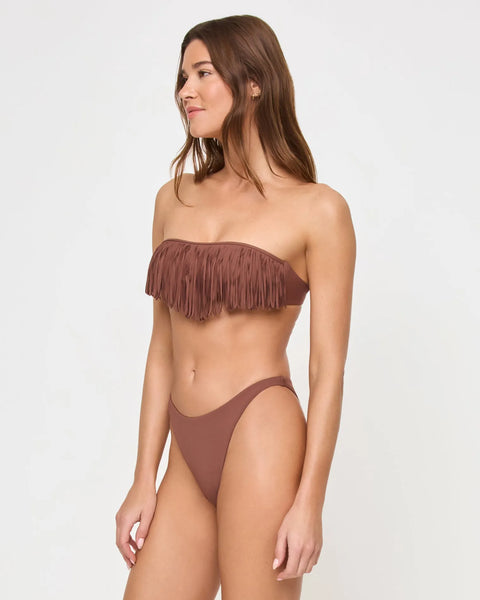 L*Space Womens Bikini Top Dixie