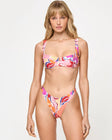 L*Space Womens Bikini Top Mako