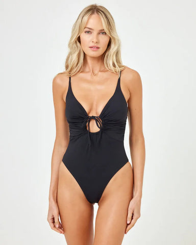 L*Space Womens Swimsuit Piper One Piece