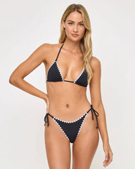 L*Space Womens Bikini Top Zahra