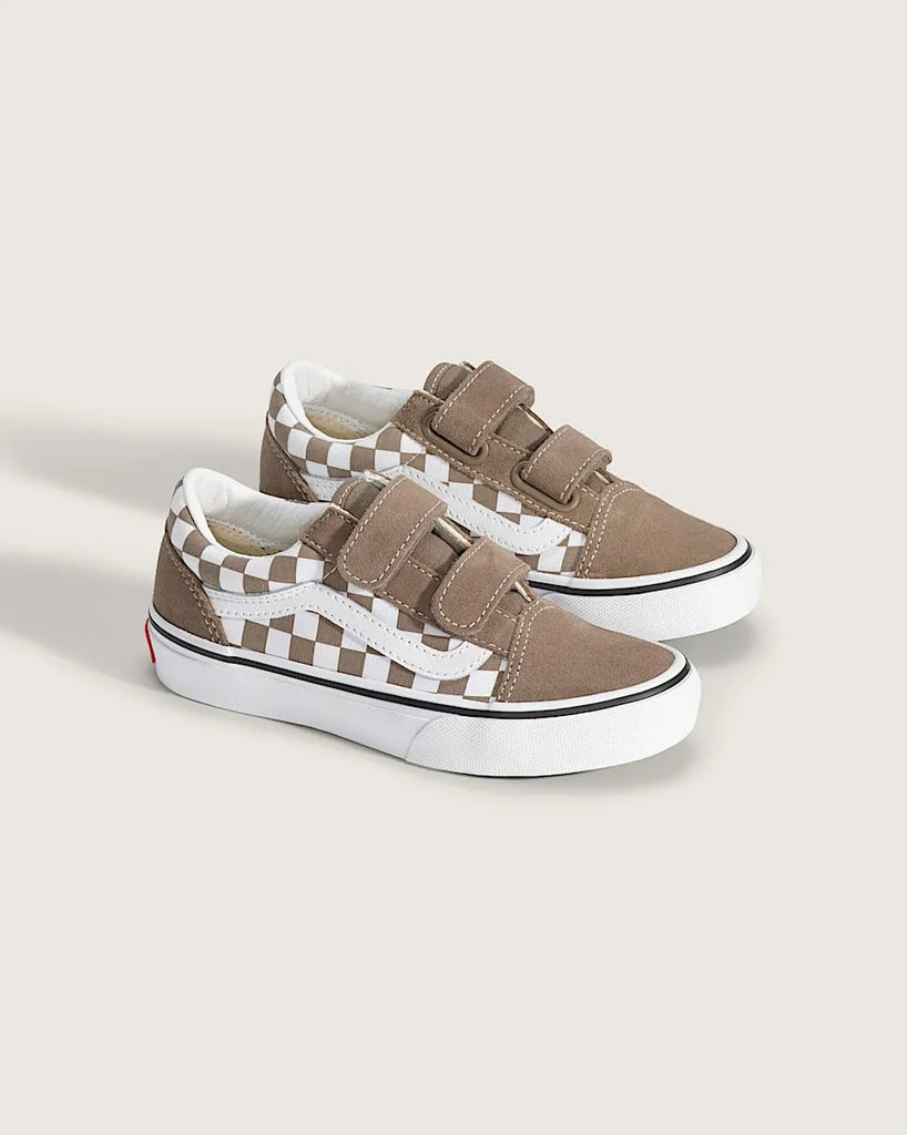 Vans Kids Shoes Little Kids Old Skool V Checkerboard