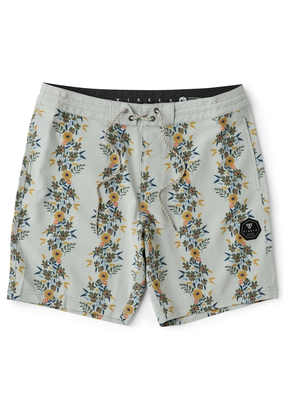 Vissla Mens Boardshorts Voodoo Vines 17.5"