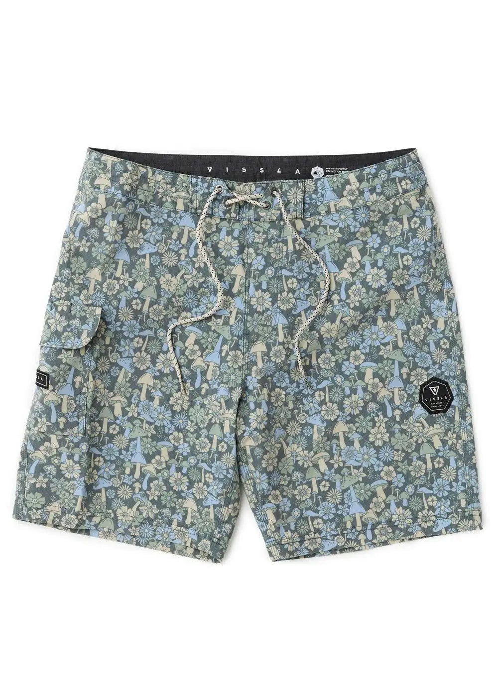 Vissla Mens Boardshorts Shrooms 18.5"