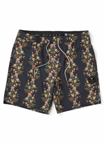 Vissla Mens Boardshorts Voodoo Vines 16.5" Ecolastic