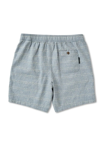 Vissla Mens Shorts J. Linen Stripe Elastic Eco 18
