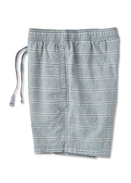 Vissla Mens Shorts J. Linen Stripe Elastic Eco 18