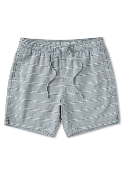Vissla Mens Shorts J. Linen Stripe Elastic Eco 18