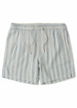 Vissla Mens Shorts Grad Stripe 17" Elastic Linen