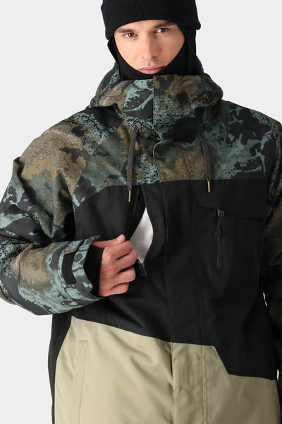 686 Mens Snow Jacket Geo Insulated
