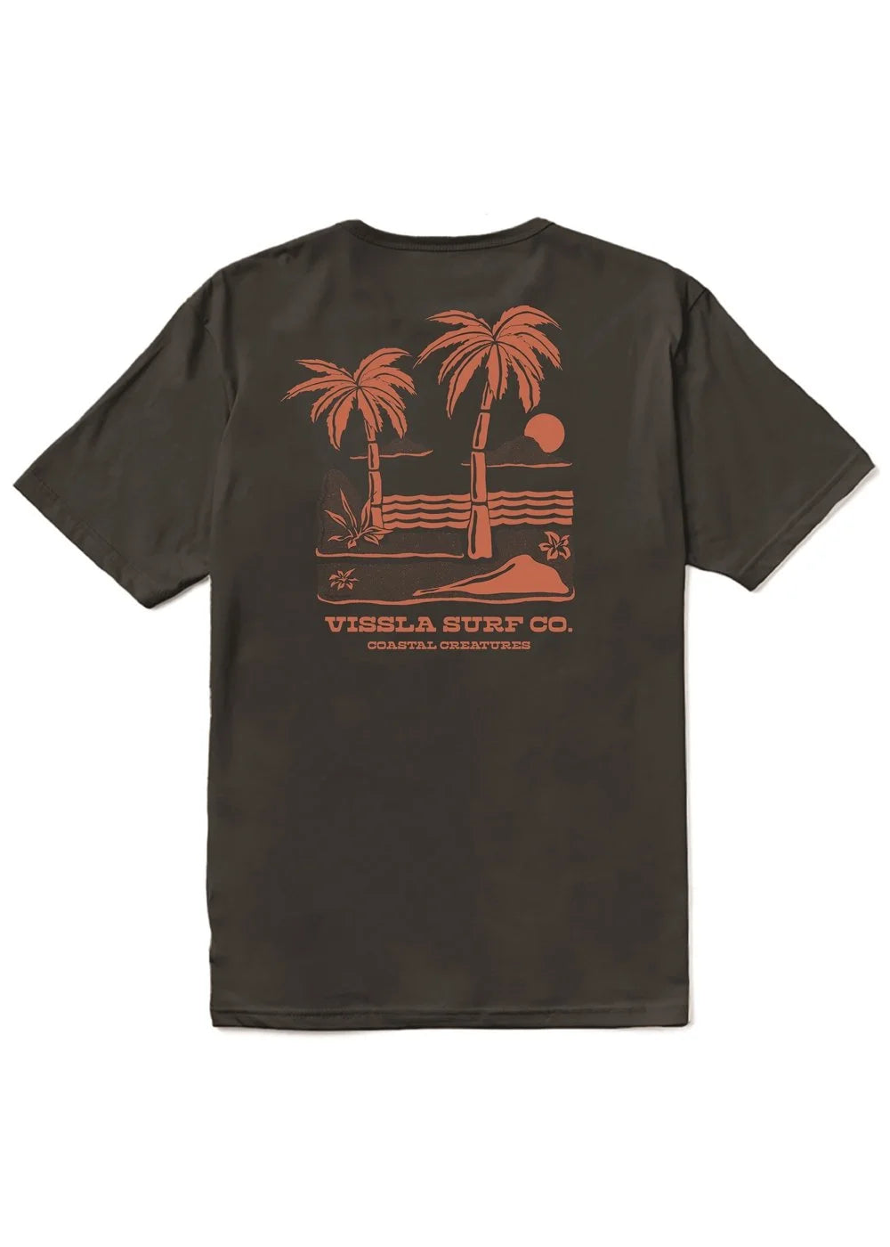 Vissla Mens Shirt Creatures Organic Tee