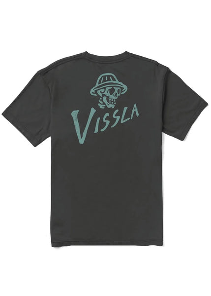 Vissla Mens Shirt Brain Bucket Premium Organic Pocket Tee